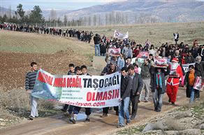 Antalya'da taş ocağı eylemine soruşturma