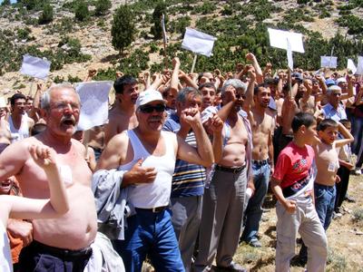 Dur Dağı'nda maden ocağına 'dur' kararı