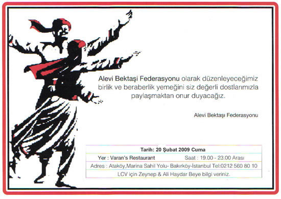 ABF İstanbul'da Dayanışma Yemeği Düzenliyor