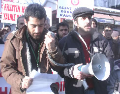 Alevi Kültür Dernekleri İsrail'i Protesto Etti