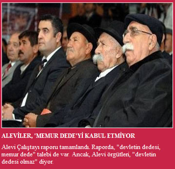 Aleviler, 'memur dede'yi kabul etmiyor