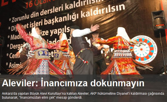 Ankara'da 'Büyük Alevi Kurultayı' başladı 