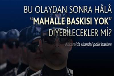 Aileli mekâna içki baskını