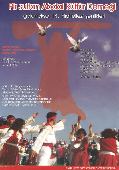 PSAKD Antalya Şubesi Geleneksel 14. Hıdırellez Şenlikleri