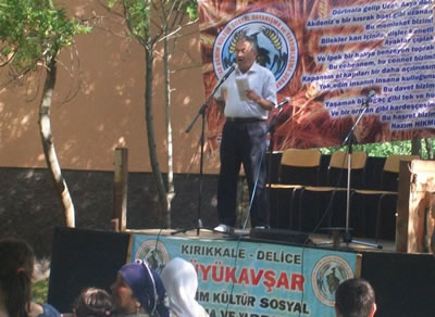 Nâzım Hikmet Büyükavşar'da anıldı