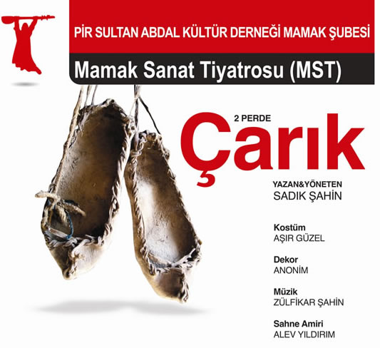 Mamak Sanat Tiyatrosu "Çarık"la sahne diyor