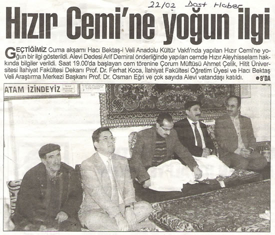 Asimilasyonda son nokta : İl Müftüsünü ve İlahiyatçıları posta oturttular!