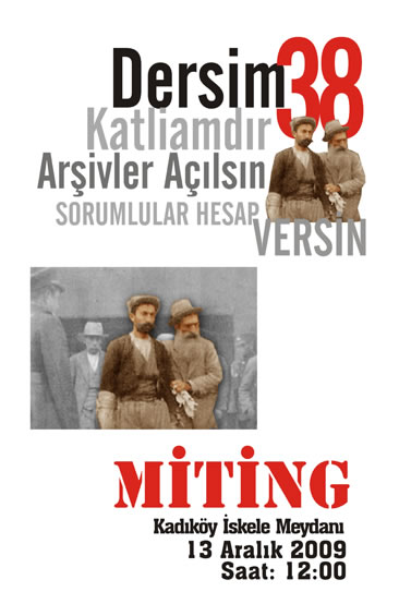 Dersim katliamdır! 