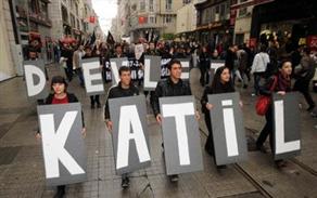 Beyoğlu'nda 'Dersim' protestosu 