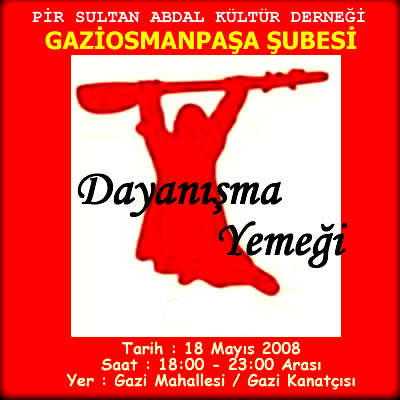 PSAKD GOP Şubesi Dayanışma Yemeği