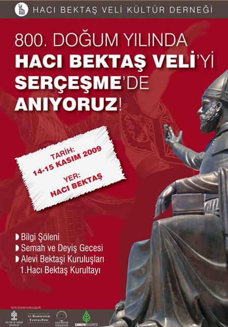 Hacı Bektaş-ı Veli'nin 800. doğum yılı