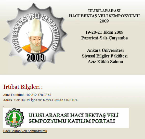 Uluslararası Hacı Bektaş Veli Sempozyumu 2009