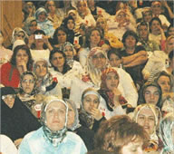 Kampanya için harem selamlık program