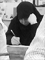 Çarşaflılar sınavda