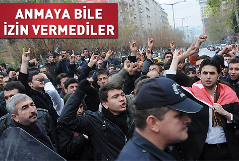 K.Maraş'ta anmaya bile izin vermediler