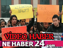 Öğrencilerden Maraş eylemi