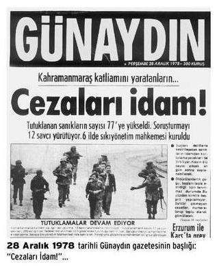 'Kahramanmaraş dosyası mahzenden çıkarılsın'