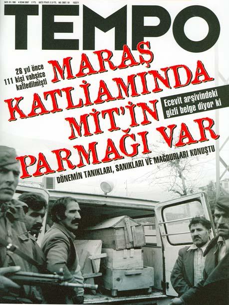 Maraş olaylarını MİT organize etti 