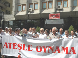 Dikmen'de Gökçek'e Büyük Tepki