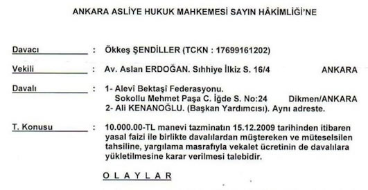 Aleviler Maraş Katliamı Sanığı Ökker Şendiller'le Davalık