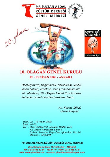 PSAKD 10.Olağan Genel Kurulu 12-13 Nisan'da