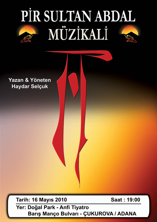 Pir Sultan Abdal Müzikali Adana'da 