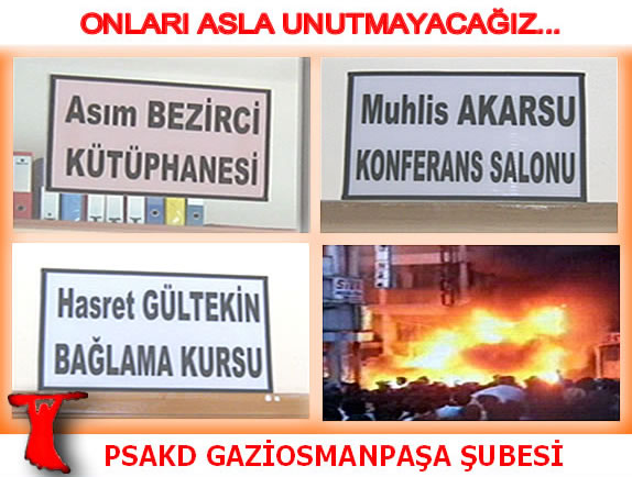 PSAKD Gaziosmanpaşa Şubesinden Örnek Çalışma