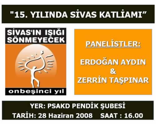 PANEL : 15.Yılında Sivas Katliamı