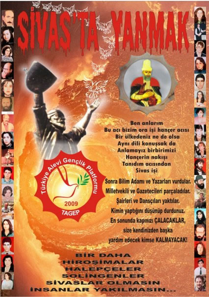 2 Temmuz'da Madımak Oteli önündeyiz