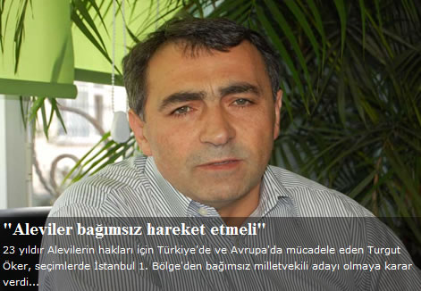 "Aleviler bağımsız hareket etmeli"