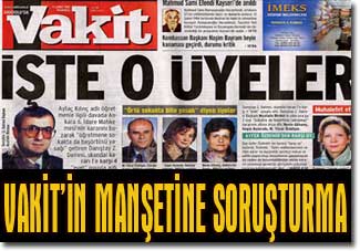 Vakit Gazetesi yine bir tahrike imza attı