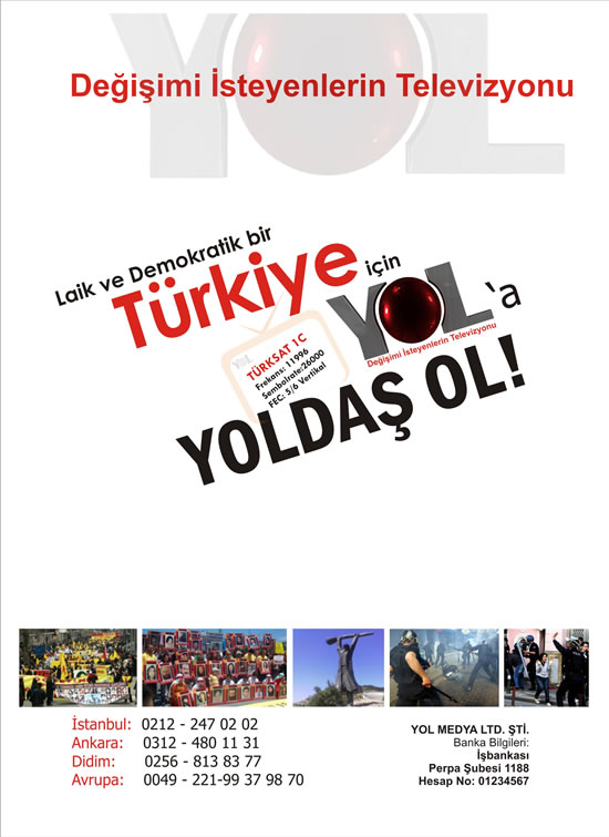 YOL TV  45. Hafta Programları (3-9 Kasım 2008) 
