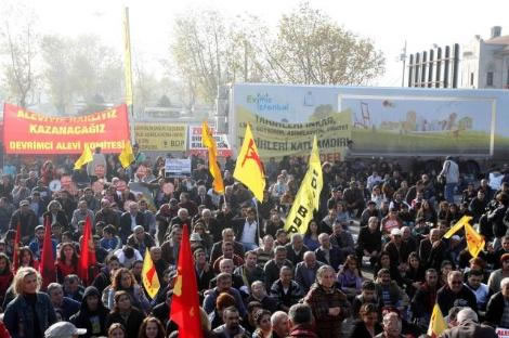 Aleviler Zorunlu Din Derslerine Karşı Kadıköy'deydi